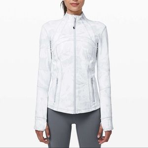 lululemon athletica White Zip-Up Hoodie